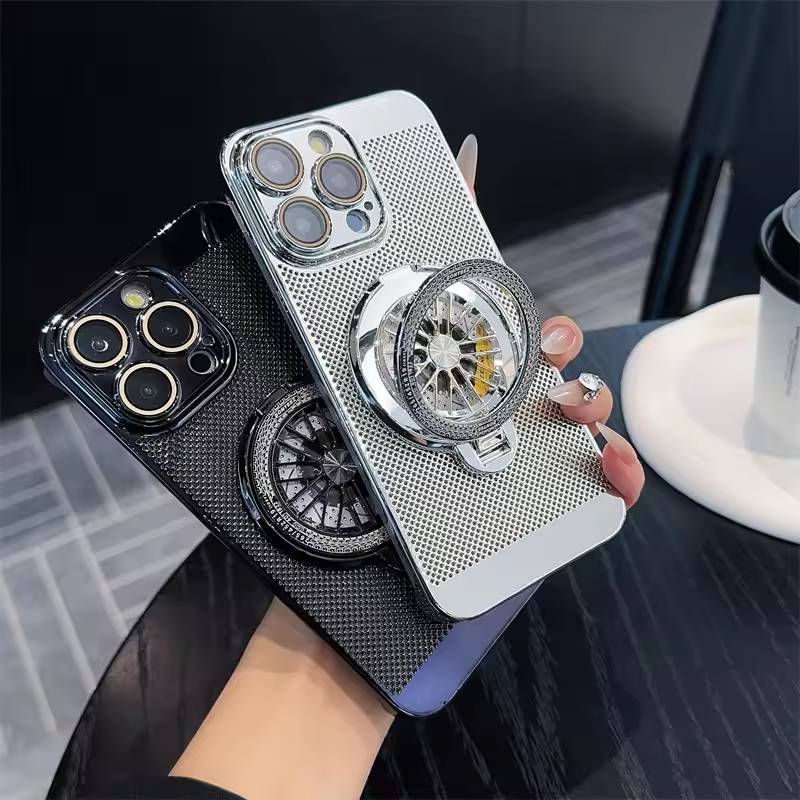 BrilliantSpin Cooling Stand Case - iPhone