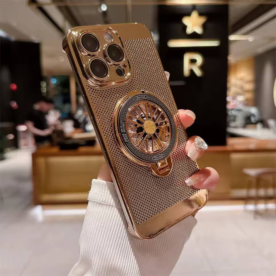 BrilliantSpin Cooling Stand Case - iPhone