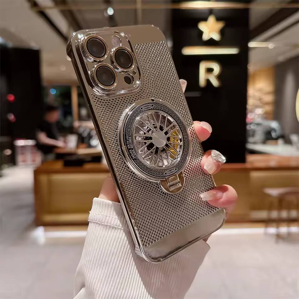 BrilliantSpin Cooling Stand Case - iPhone