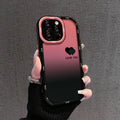 Gradient Ombre Love Heart Case