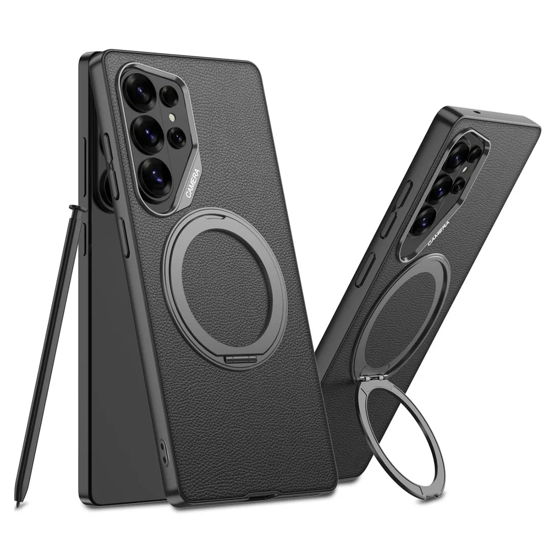 LeatherSync MagStand Case