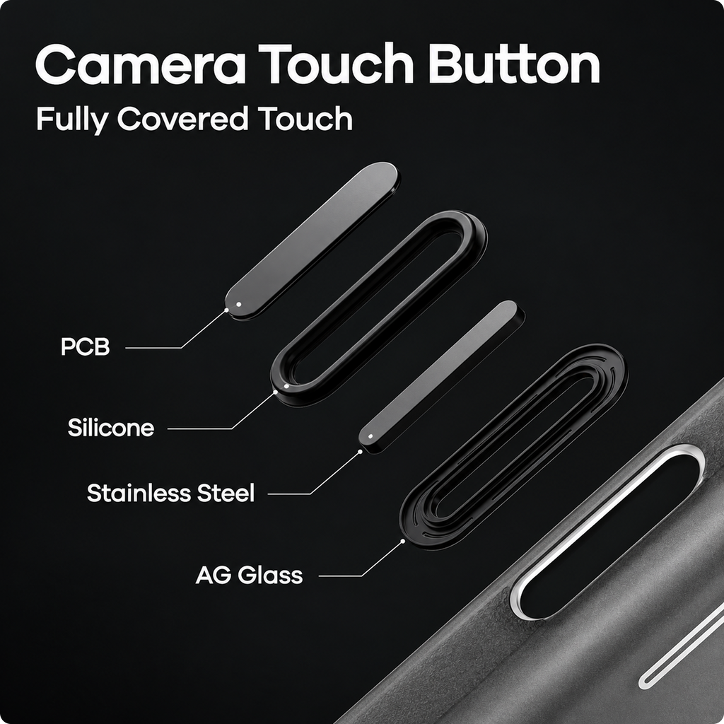 Aulumu A18 Frosted Case for iPhone 18 Pro / 17 Pro