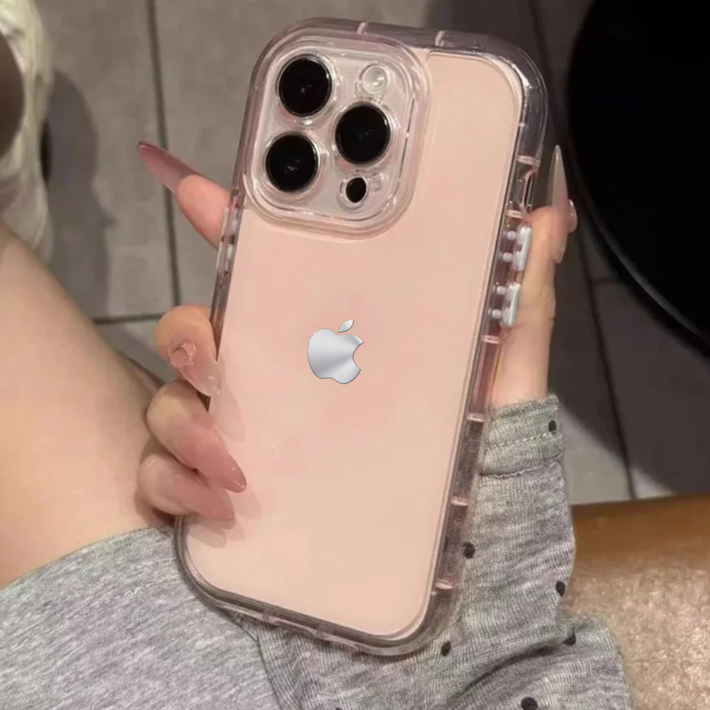 Glossy finish clear iPhone case