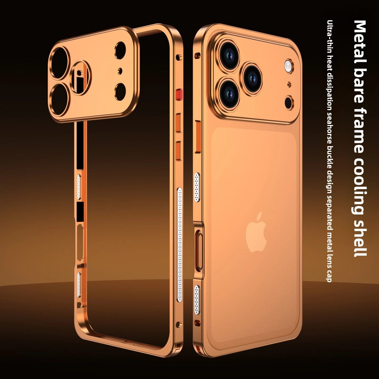 CoverXo Premium Metal Frame Case