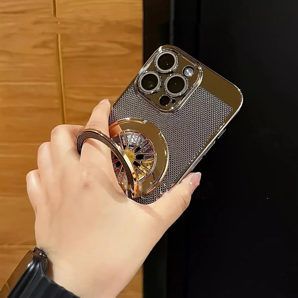 BrilliantSpin Cooling Stand Case - iPhone