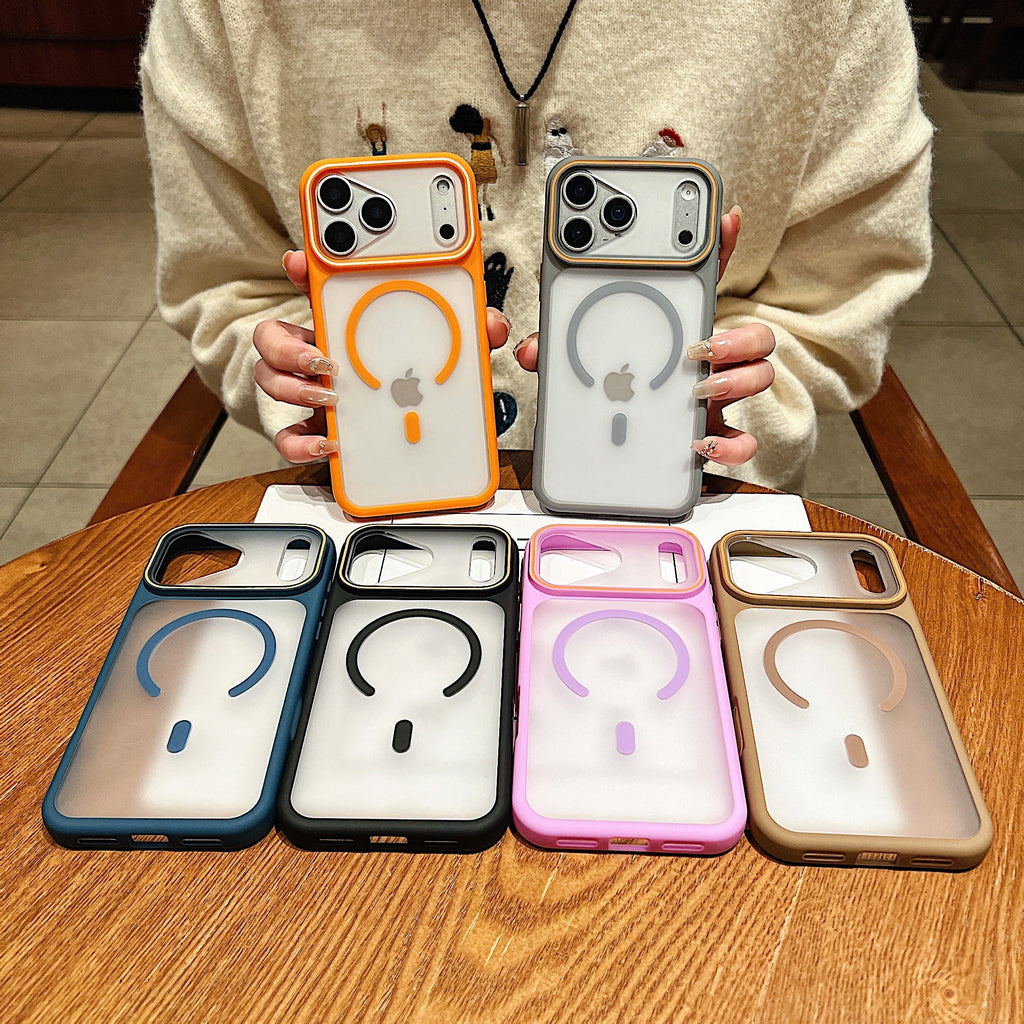 Frosted Clear MagSafe Case - lifestyle