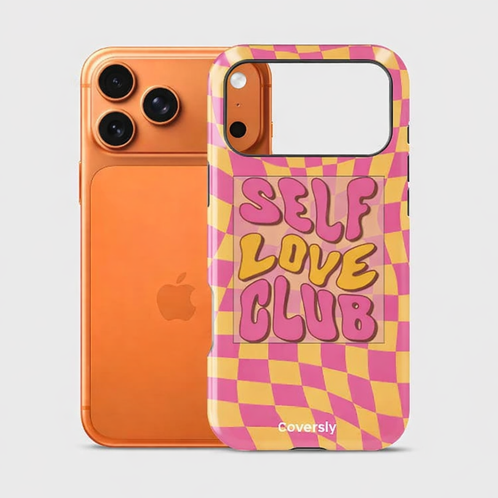 Self Love Club Crystal Case for iPhone