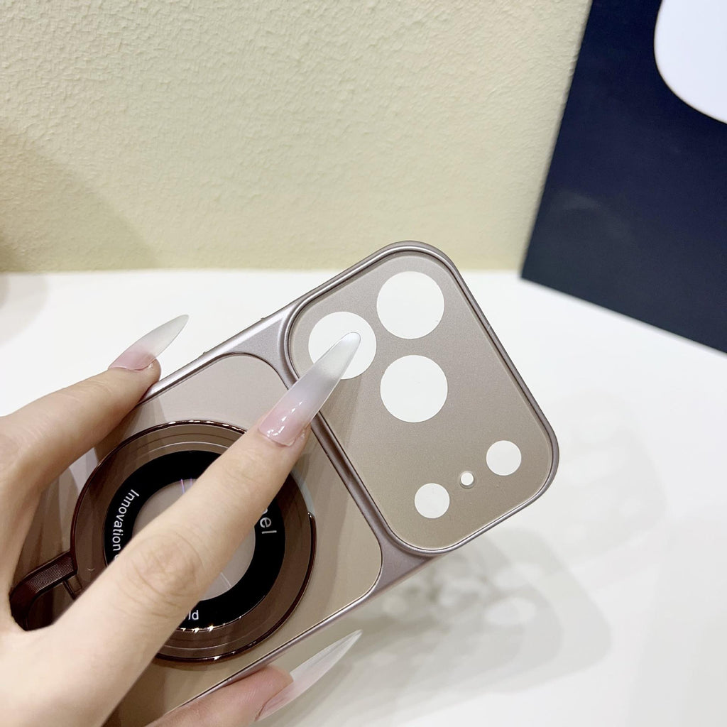 Crystal Ring Grip Case - iPhone