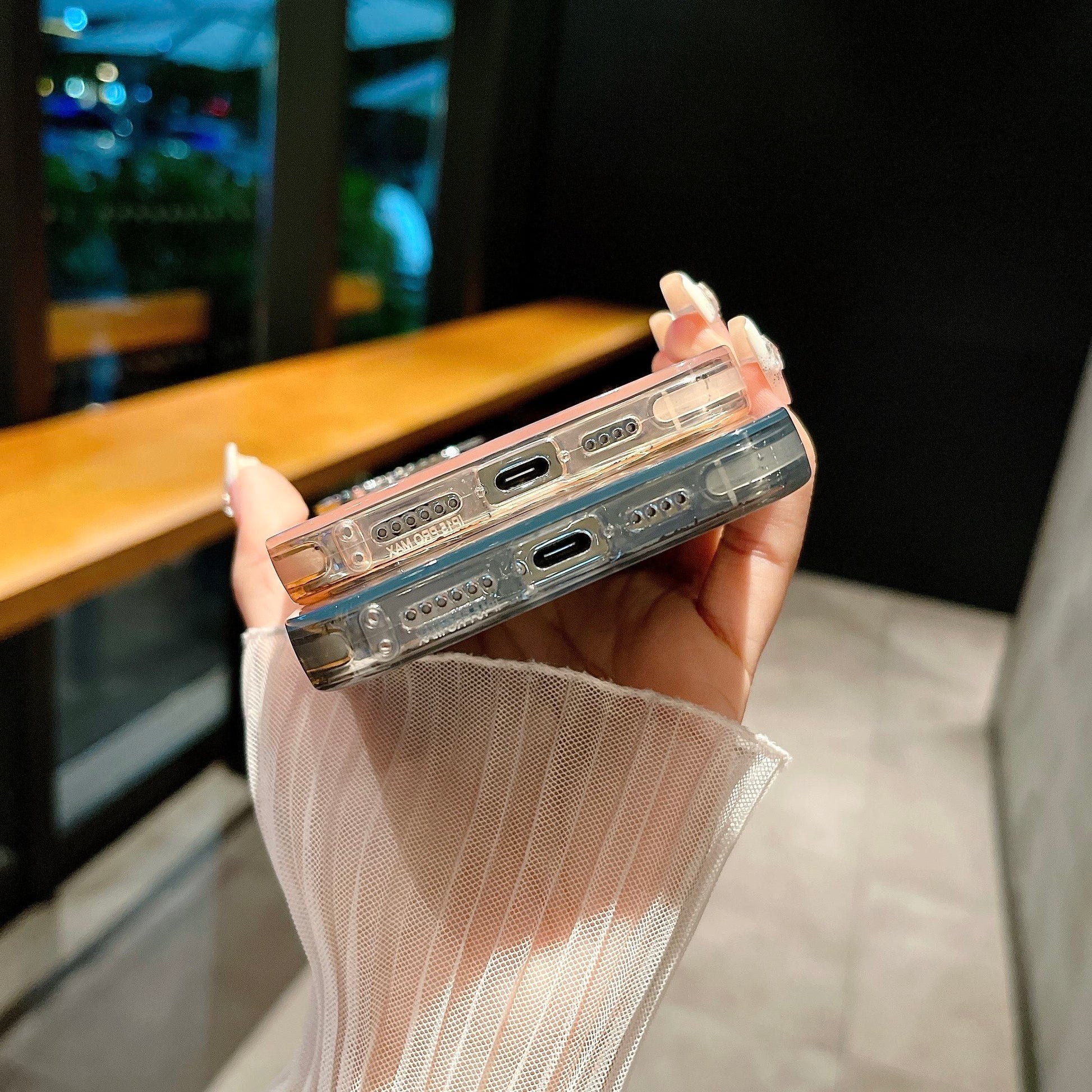 Marble Luxe Clear Case - iPhone