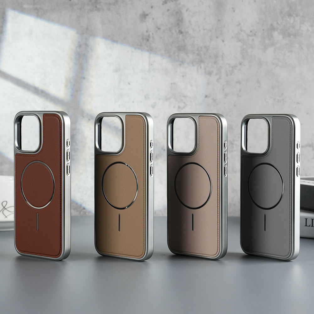 LeatherMag Armor Case - iPhone