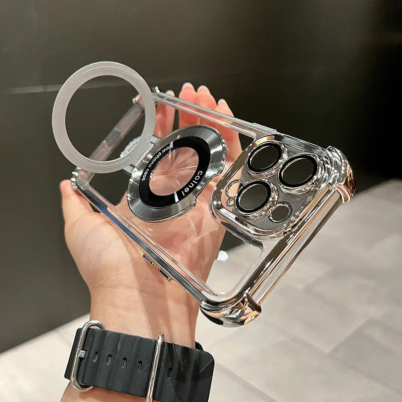 Elegant Transparent Premium Case - iPhone