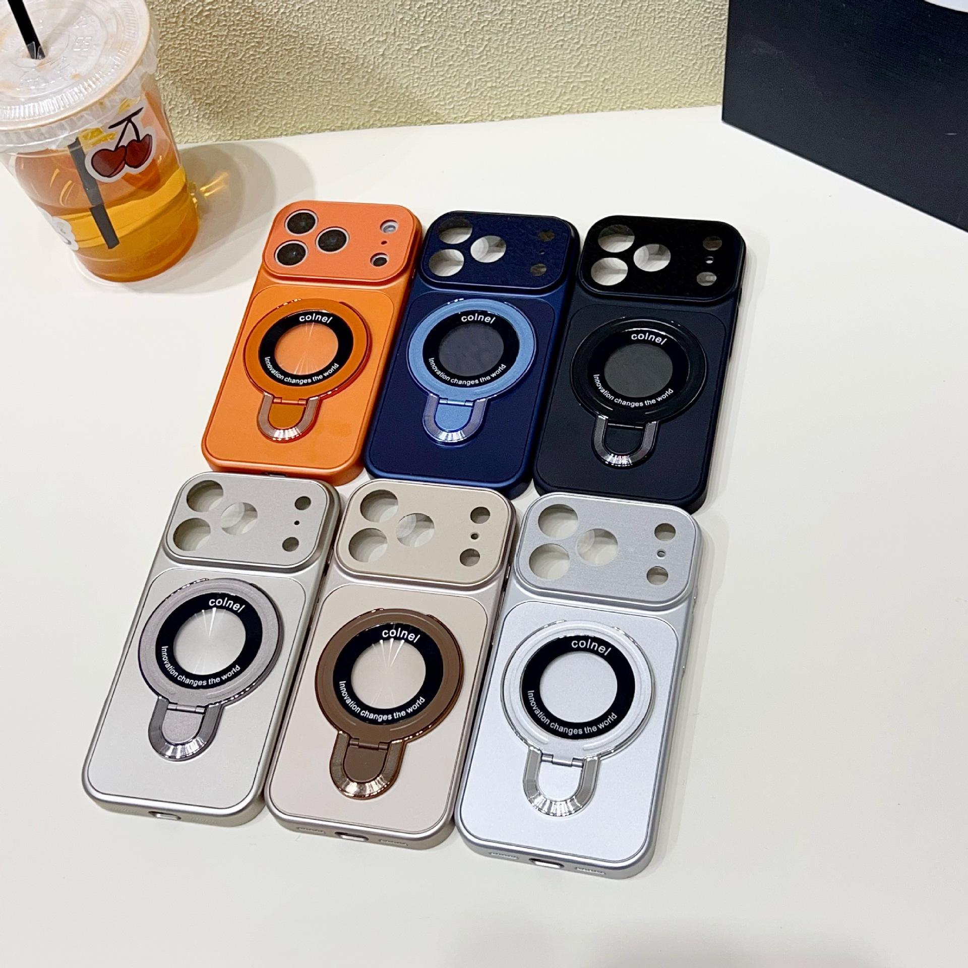 Crystal Ring Grip Case - iPhone