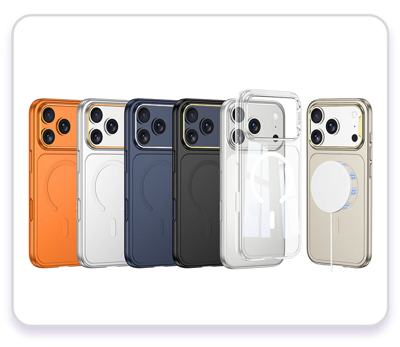 Silicon Camera Stand Mag Case - iPhone