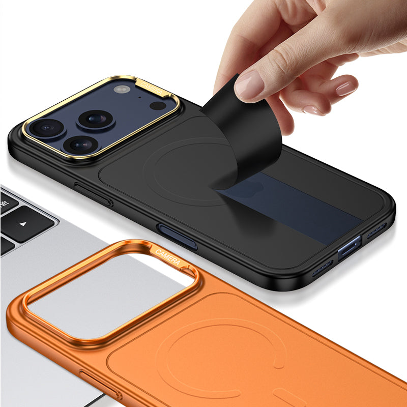 Silicon Camera Stand Mag Case - iPhone