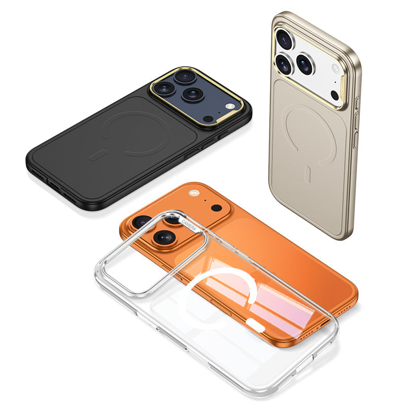 Silicon Camera Stand Mag Case - iPhone