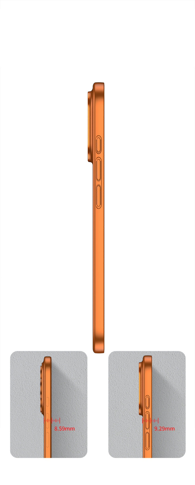 Silicon Camera Stand Mag Case - iPhone