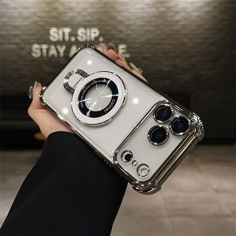 GlimmerStand Clear Case - iPhone Series