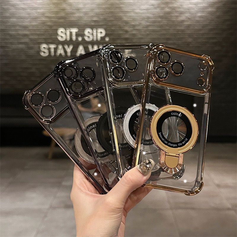 GlimmerStand Clear Case - iPhone Series