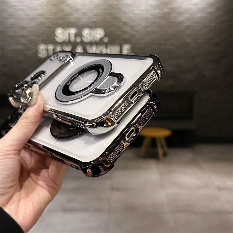 GlimmerStand Clear Case - iPhone