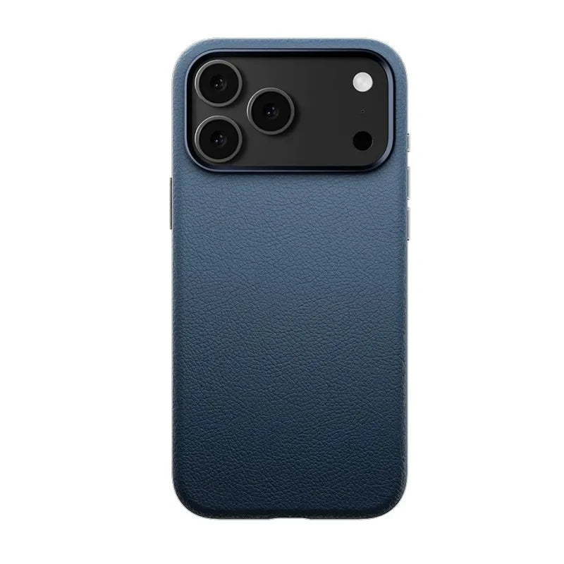 Minimal Leather Mag Case - iPhone