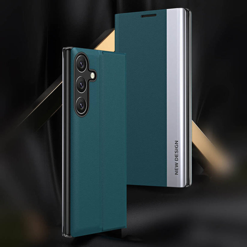 Flip Leather Case - Samsung Galaxy A55
