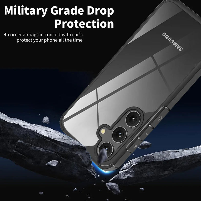Premium Transparent Shockproof Durable Case - Samsung Galaxy A55