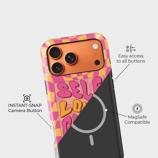 Self Love Club Crystal Case for iPhone