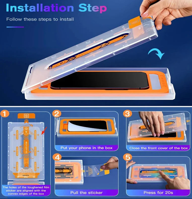 DustFree Easy Install Glass - iPhone
