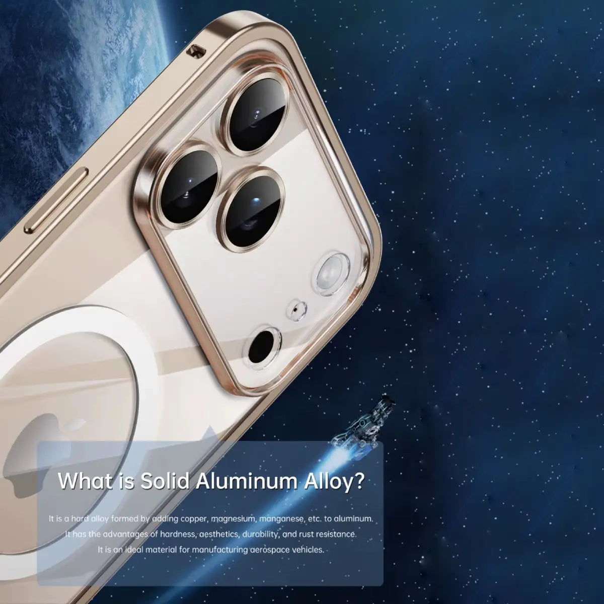 Espresso Aluminum Mag Case - iPhone