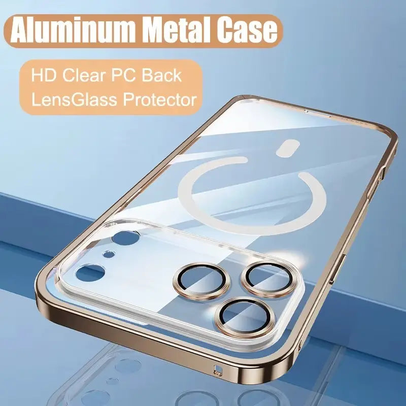 Espresso Aluminum Mag Case - iPhone