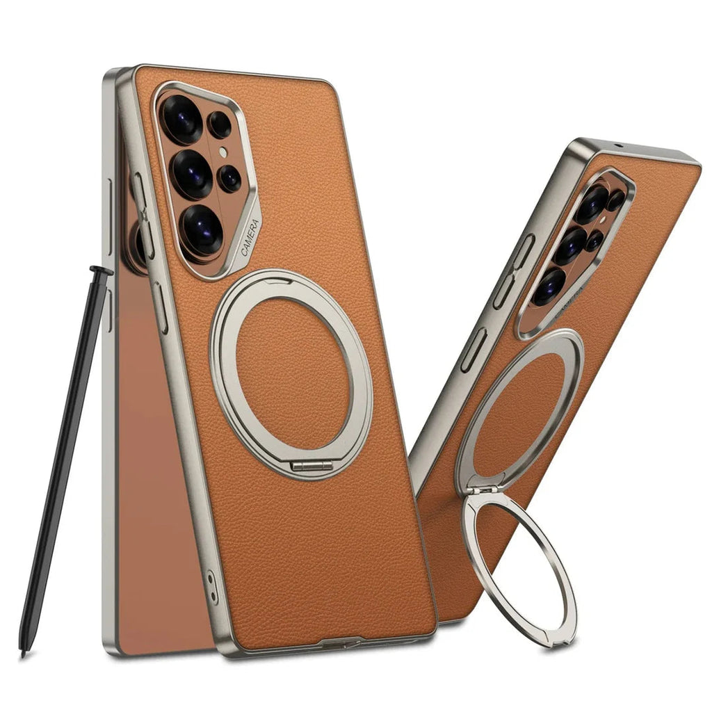LeatherSync MagStand Case