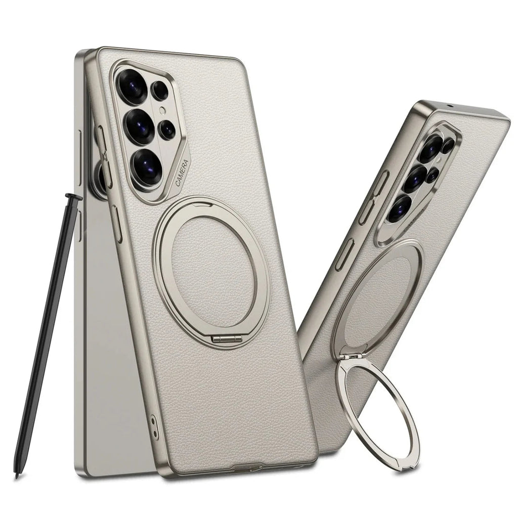 LeatherSync MagStand Case