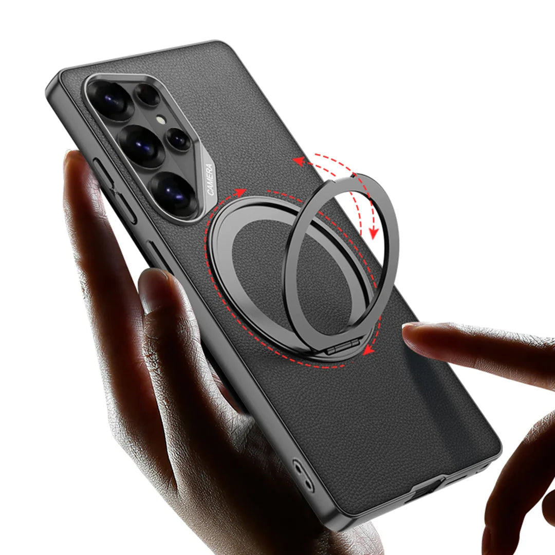 LeatherSync MagStand Case