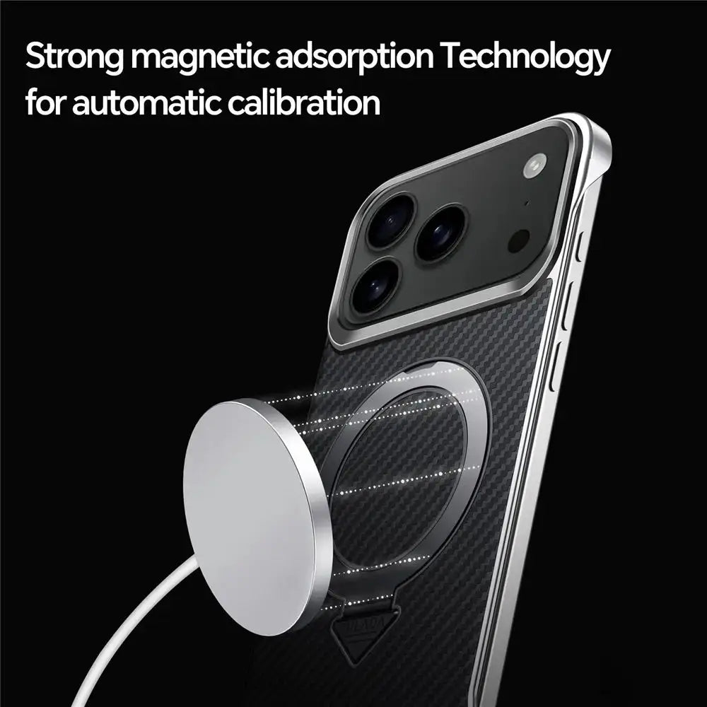 CarbonShield Mag Stand Case - iPhone