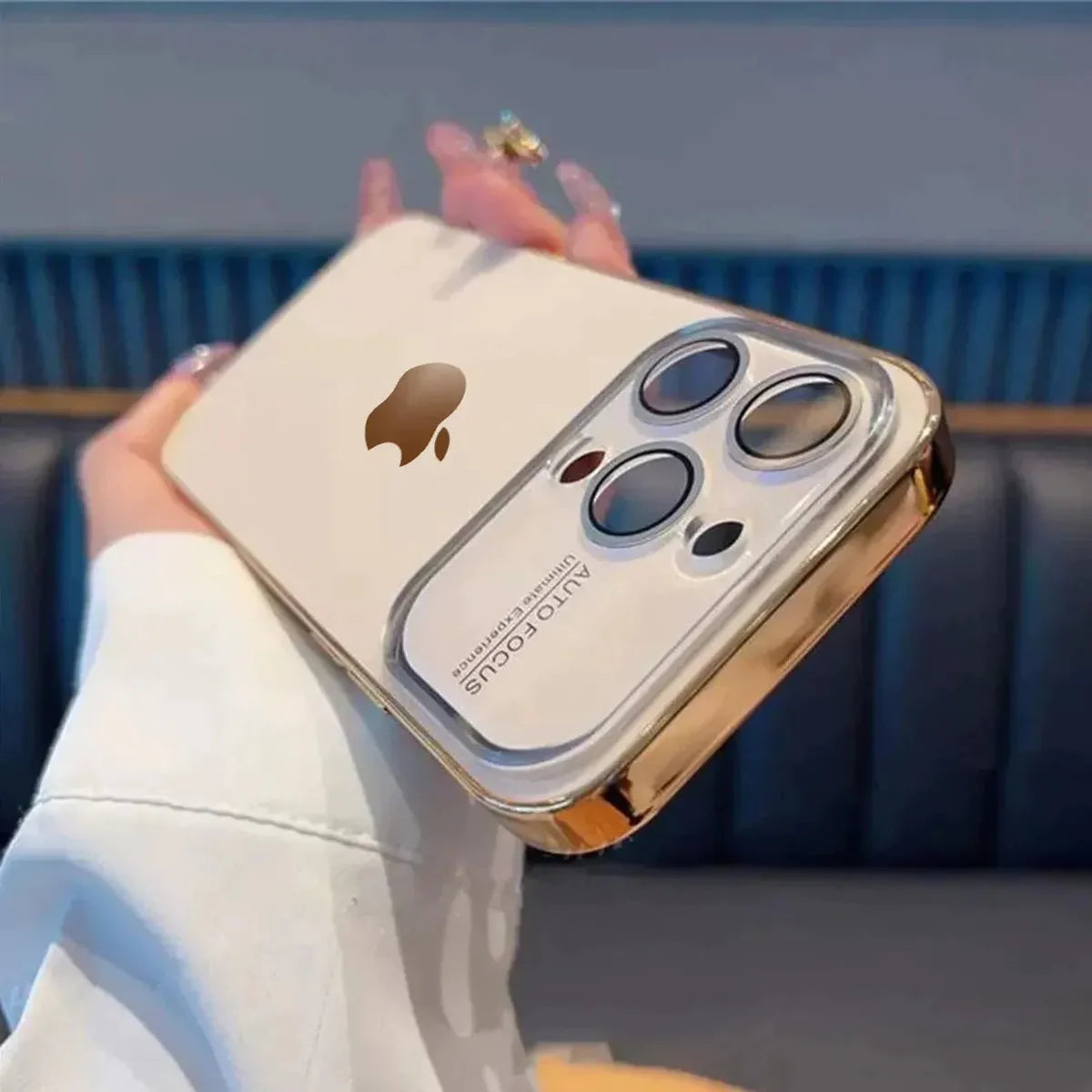 White Soft Premium CoverXo Cover (All iPhone Models)
