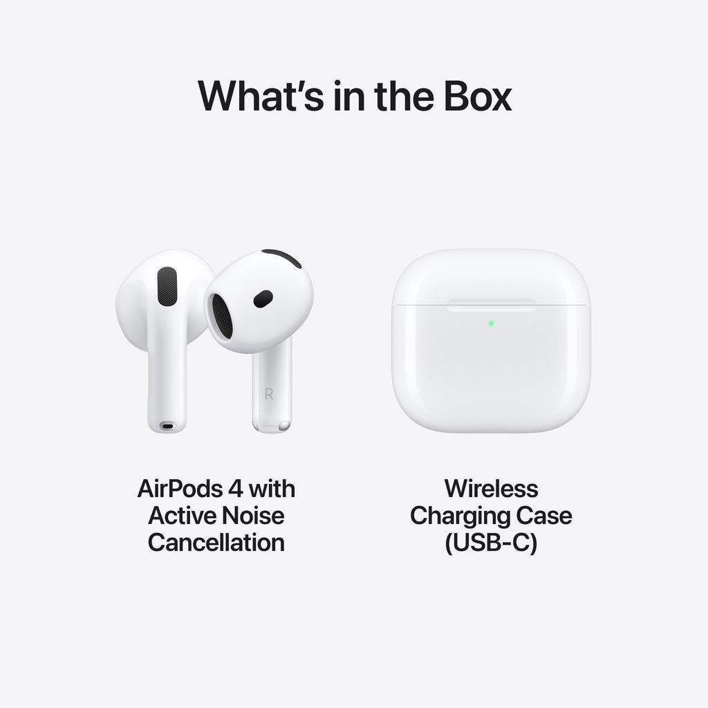 AirPods 4 with Active Noise Cancellation - 7 Days Easy Return Policy
