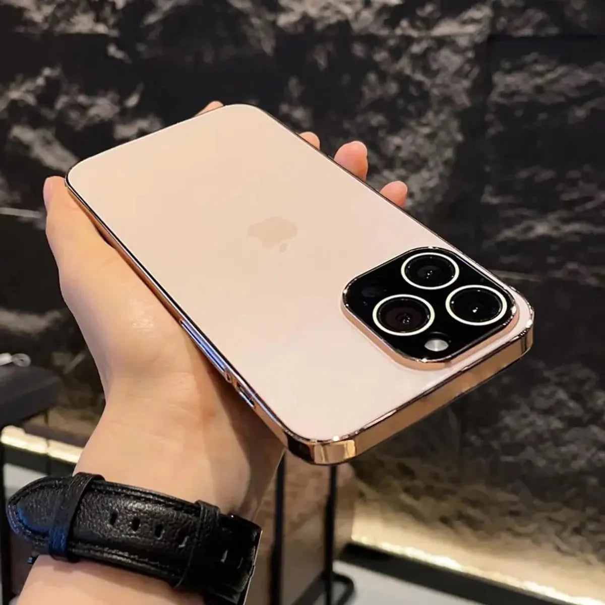 White Glass Pro Case for IPhone
